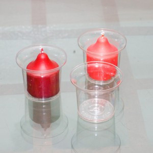 [캔들용기]PC용기-티라이트 및 보티브용 촛대(1개)