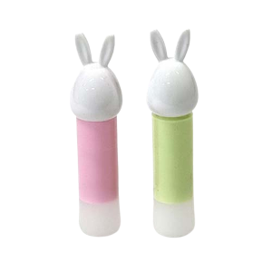 토끼 챕스틱용기(립밤-5ml)-핑크/그린