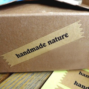 [스티커]미니스티커(Handmade Nature)-크라프트(10개)